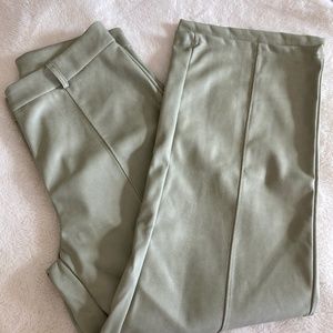7 for all mankind leather pants